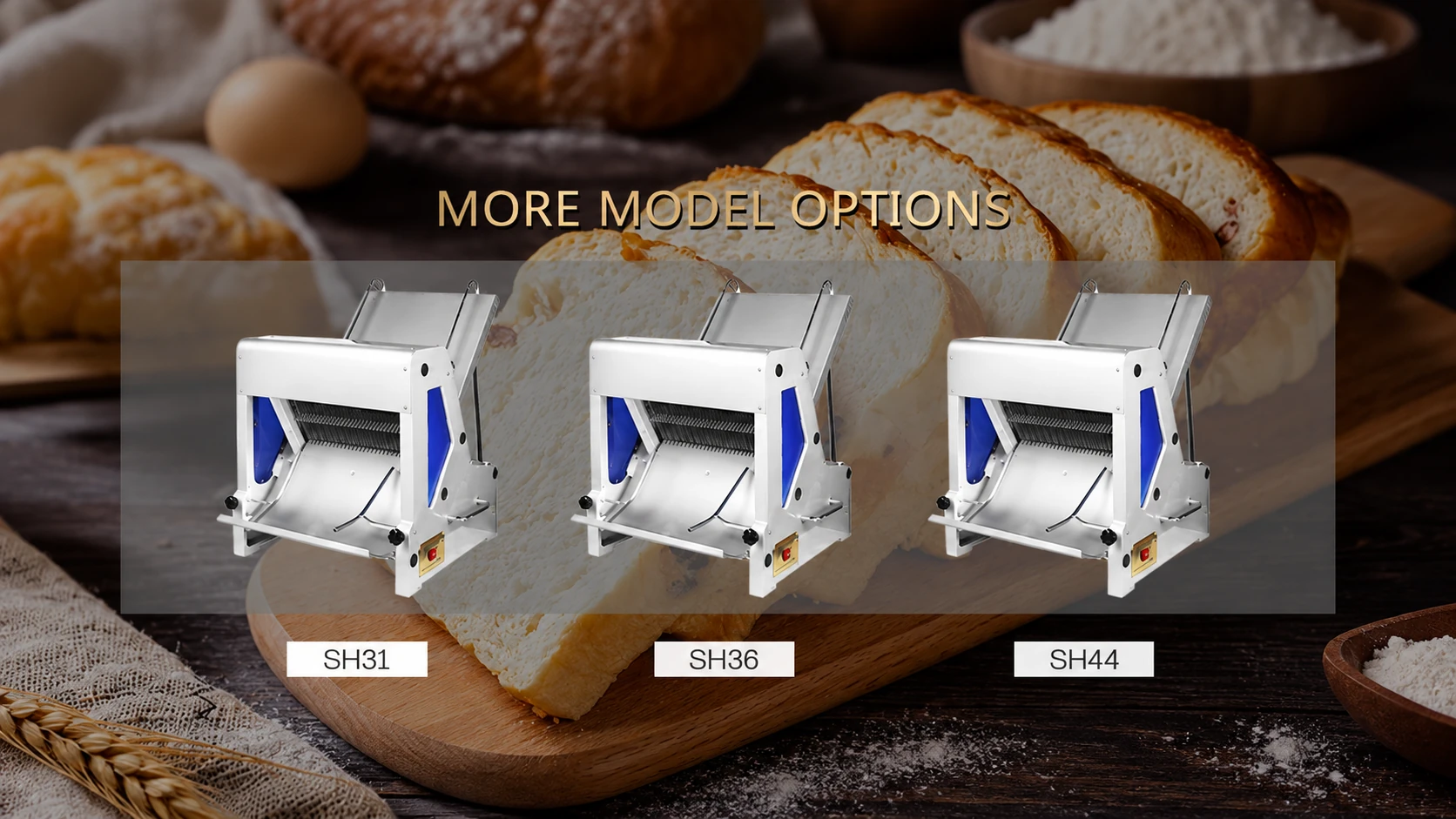 Trancheuse à pain automatique 4 - Fabricant chinois de trancheuses à pain automatiques pour boulangeries 2026 - Mirabake Trancheuse à pain automatique 4